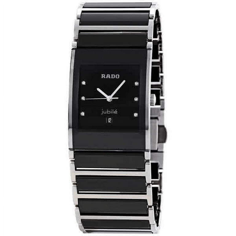Rado Integral Ceramic Black Dial Men s Watch R20784752 Walmart