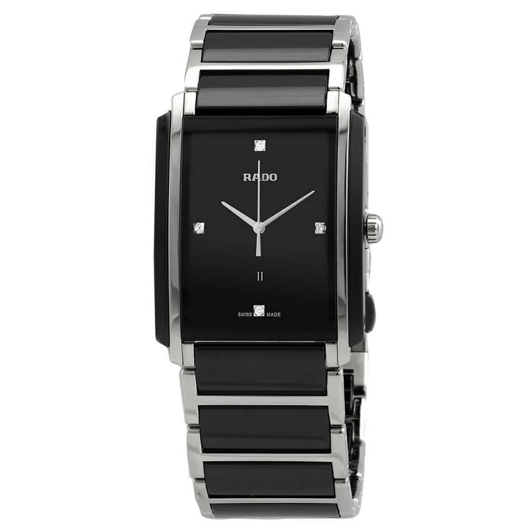 Rado Integral Jubile Black Dial Black Ceramic Watch