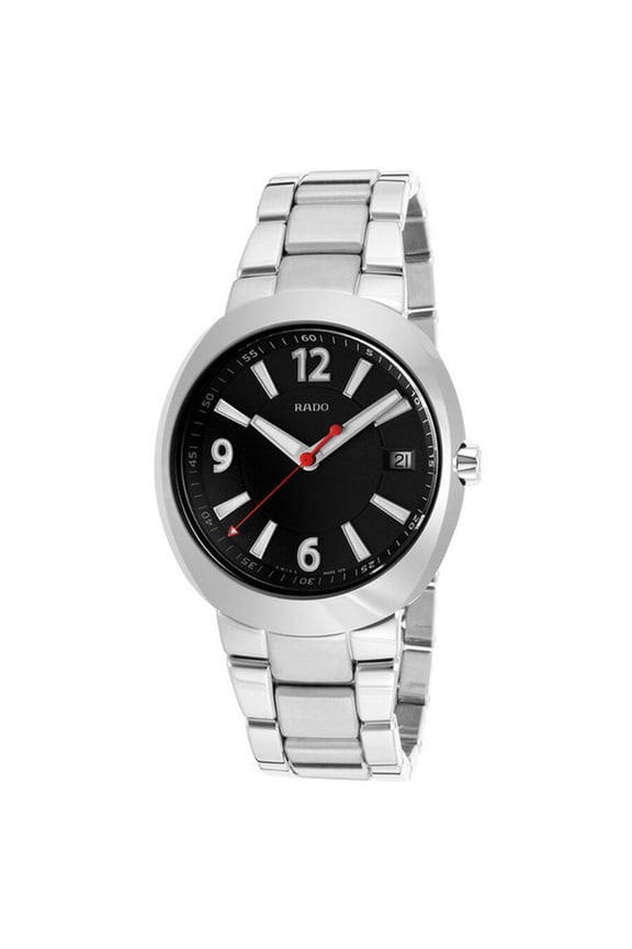 D-Star Men's Black Dial Quartz Watch R15945153