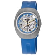 Rado Original Automatic DiaStar Limited Edition 38mm Skeleton Blue Dial Rubber Strap Mens Watch R12169209
