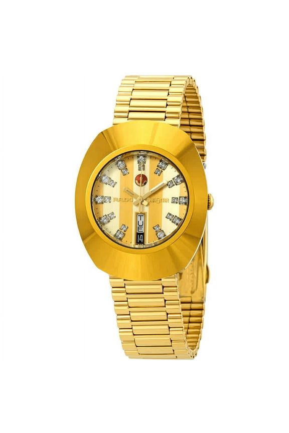 Original Yellow Gold Diamond Dial Men's L Watch R12413803
