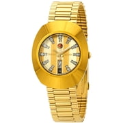 Rado Original Yellow Gold Diamond Dial Mens L Watch R12413803