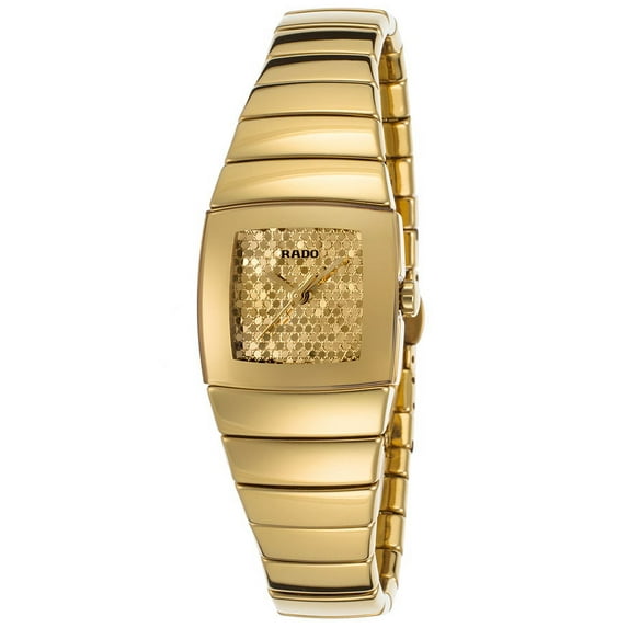 Rado Sintra Gold-Tone Ceramic Ladies Watch R13776252