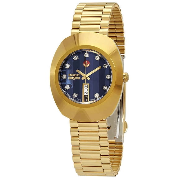 Rado The Original Men's Diamond Blue Dial Automatic Watch R12413523