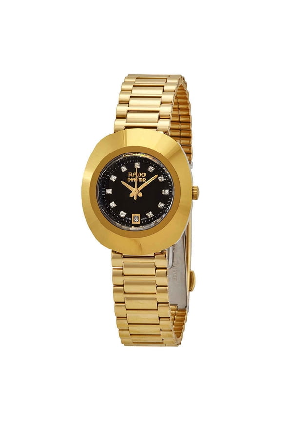 The Original Quartz Black Dial Ladies Watch R12306313