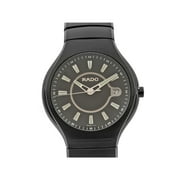Rado True Active Ceramic Black Dial Luminous Markers Quartz Mens Watch R27677172