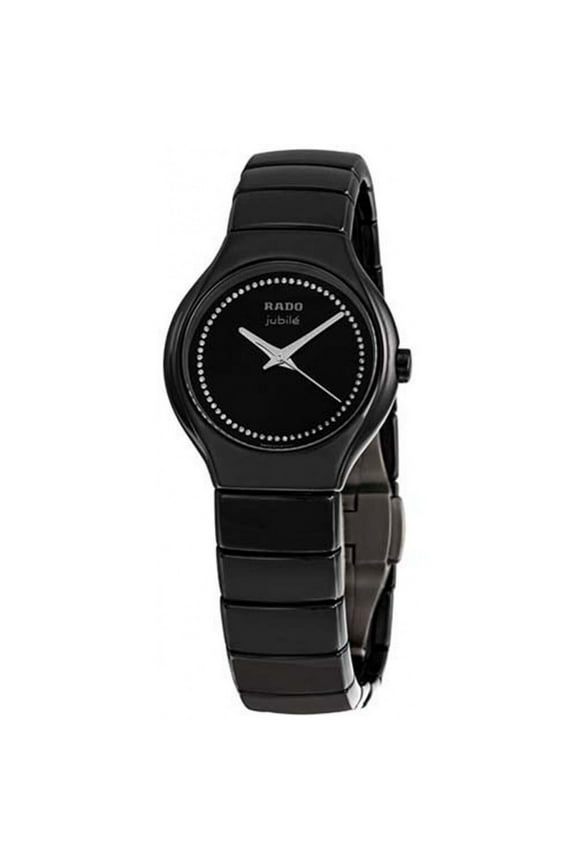 Women's R27655732 'True ' Diamond Black Ceramic Watch