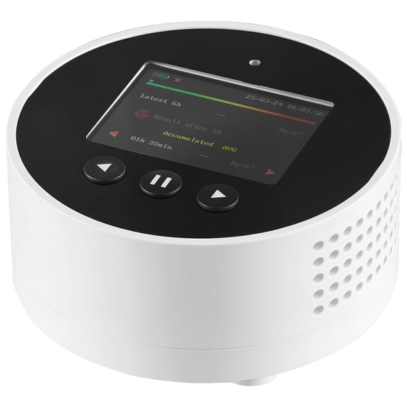 Radon Detector for Home, 3.3Bq to 37kBq/m Range, Battery Powered Air Quality , Radon Tester Meter