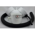 thumbnail image 1 of Radon Mitigation Condensation Bypass Kit for 3" sch 40 pipe (condensate drain collar + 90 elbow), 1 of 2
