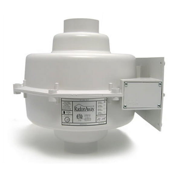 RadonAway GP301 Radon Mitigation Fan + 3x3 Install Kit