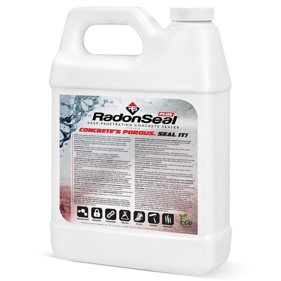 RadonSeal Deep Penetrating Concrete Sealer for Basements (2.5 Gallons)