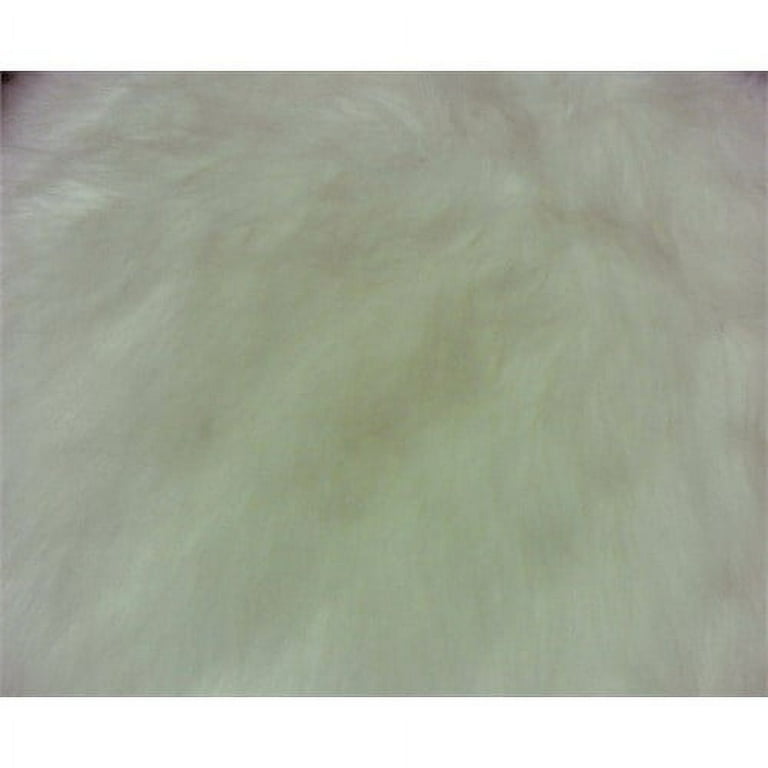 Radovre Hairpin Ottoman Faux Fur White Threshold NEW Walmart