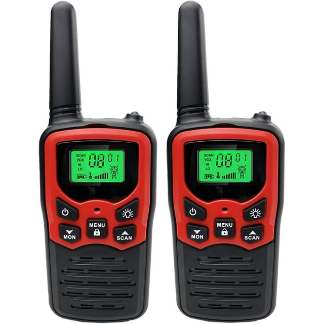 Radtel Walkie Talkie Long Range for Adults/Kids Radios with VOX Scan