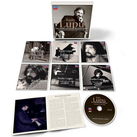 Radu Lupu - Unreleased Recordings: Decca Masters & Radio Tapes - Music & Performance - CD