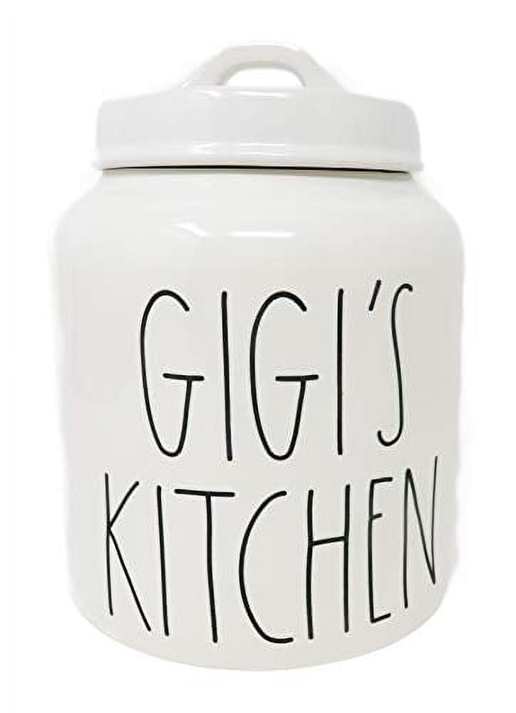 Rae Dunn By Magenta GIGI'S KITCHEN Ceramic LL Canister