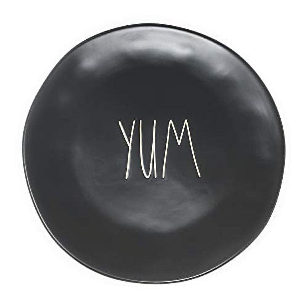  Rae Dunn By Magenta Watermelon Icon Art 2 Piece Ceramic  Cheeseboard & Knife Set With Cursive Text Font: Home & Kitchen