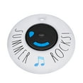 thumbnail image 1 of Rae Dunn Floating Bluetooth Speaker with LED Light Show by CocoNut Float - Summer Rocks! Theme - IPX7 Waterproof & Portable Wireless Speaker, Perfect for The Pool or Beach, at Home or Traveling, 1 of 7