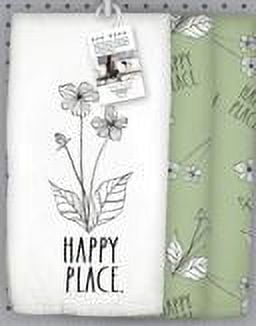 Rae Dunn Fresh Kitchen Towel, Oven Mitt & Potholder Kitchen Set,4 Piece, Gray