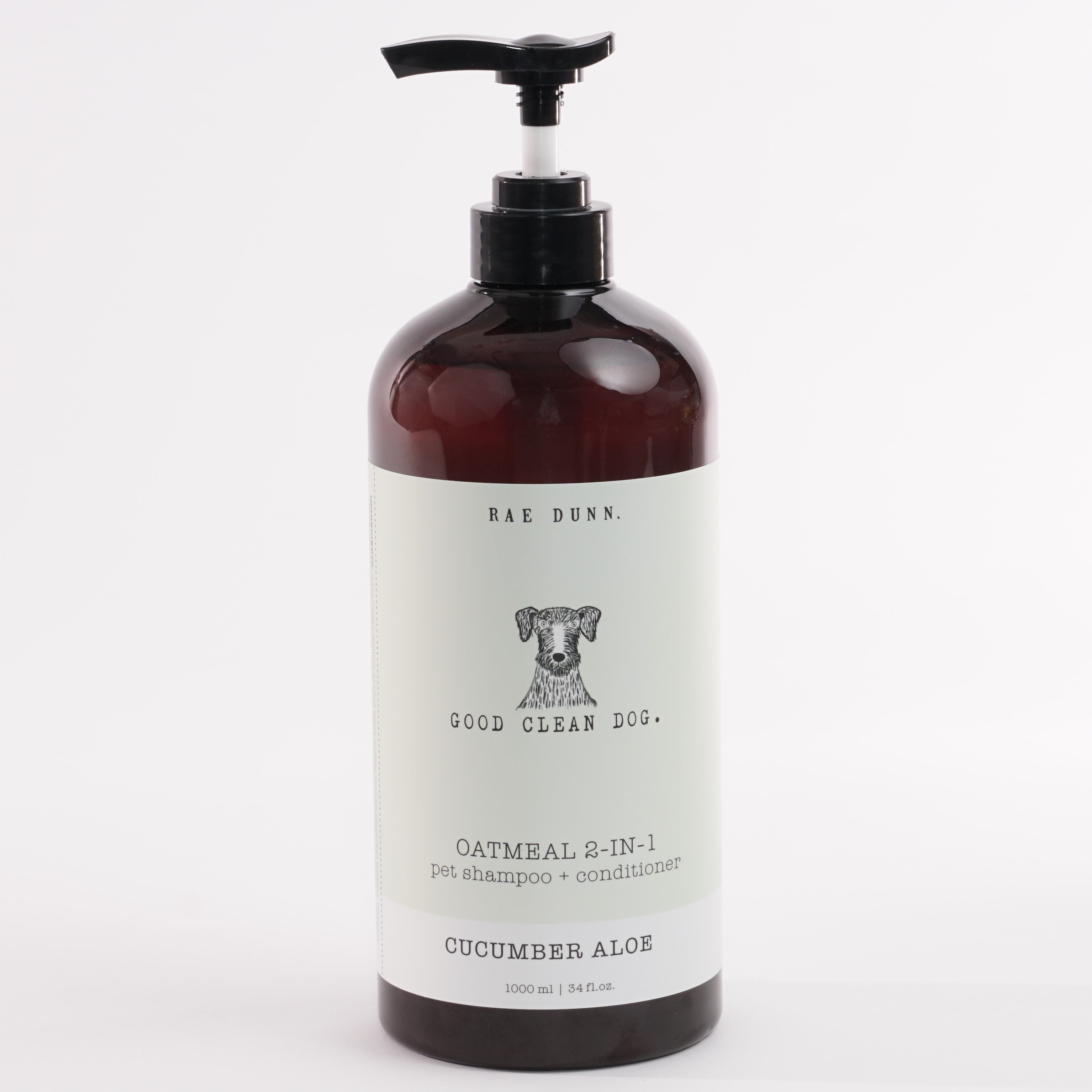 Rae Dunn "Good Clean Dog." Oatmeal 2IN1 Pet Shampoo and Conditioner