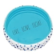 thumbnail image 1 of Rae Dunn Indigo Polka Dot Inflatable Mini Pool - Live Love Float 38012F, 1 of 5