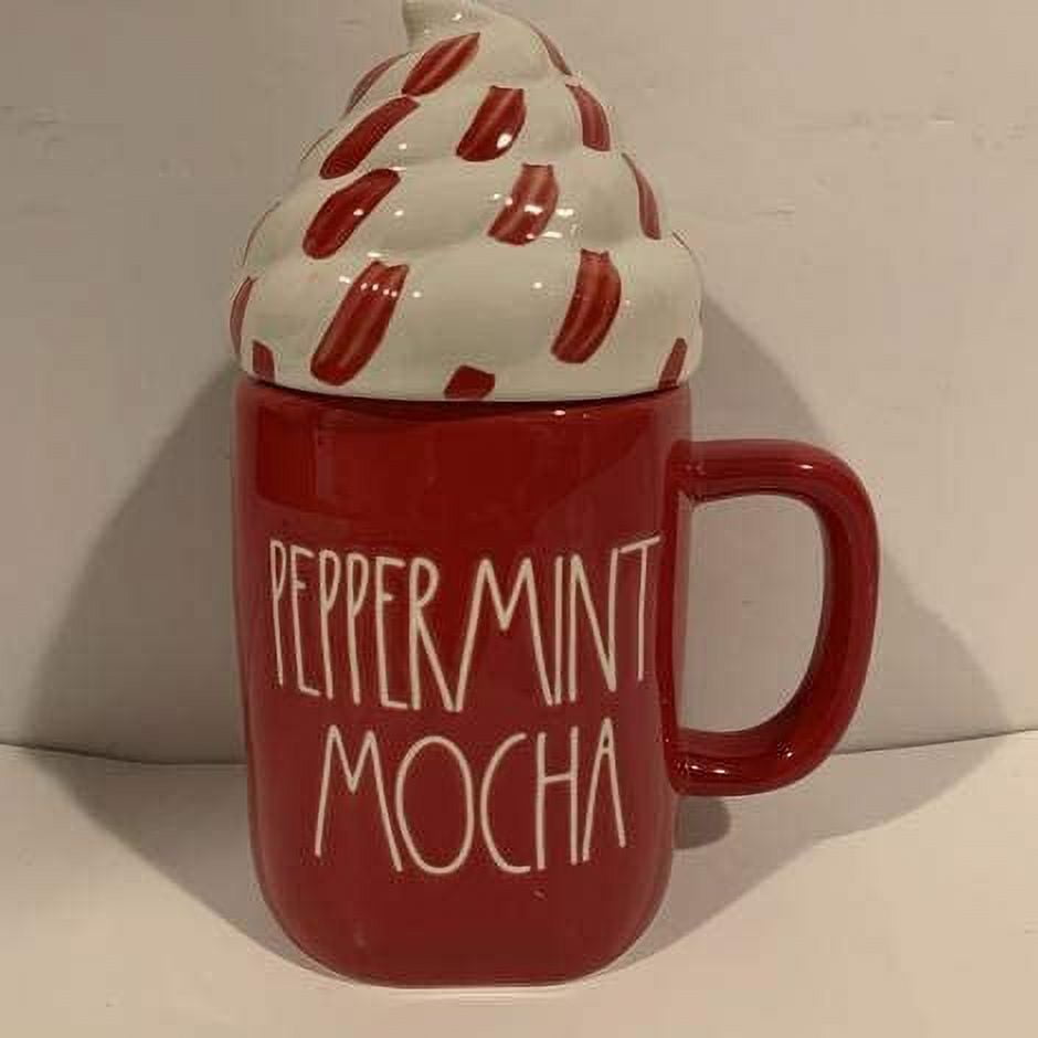 Peppermint Mocha Mug Topper w/Mini Mug
