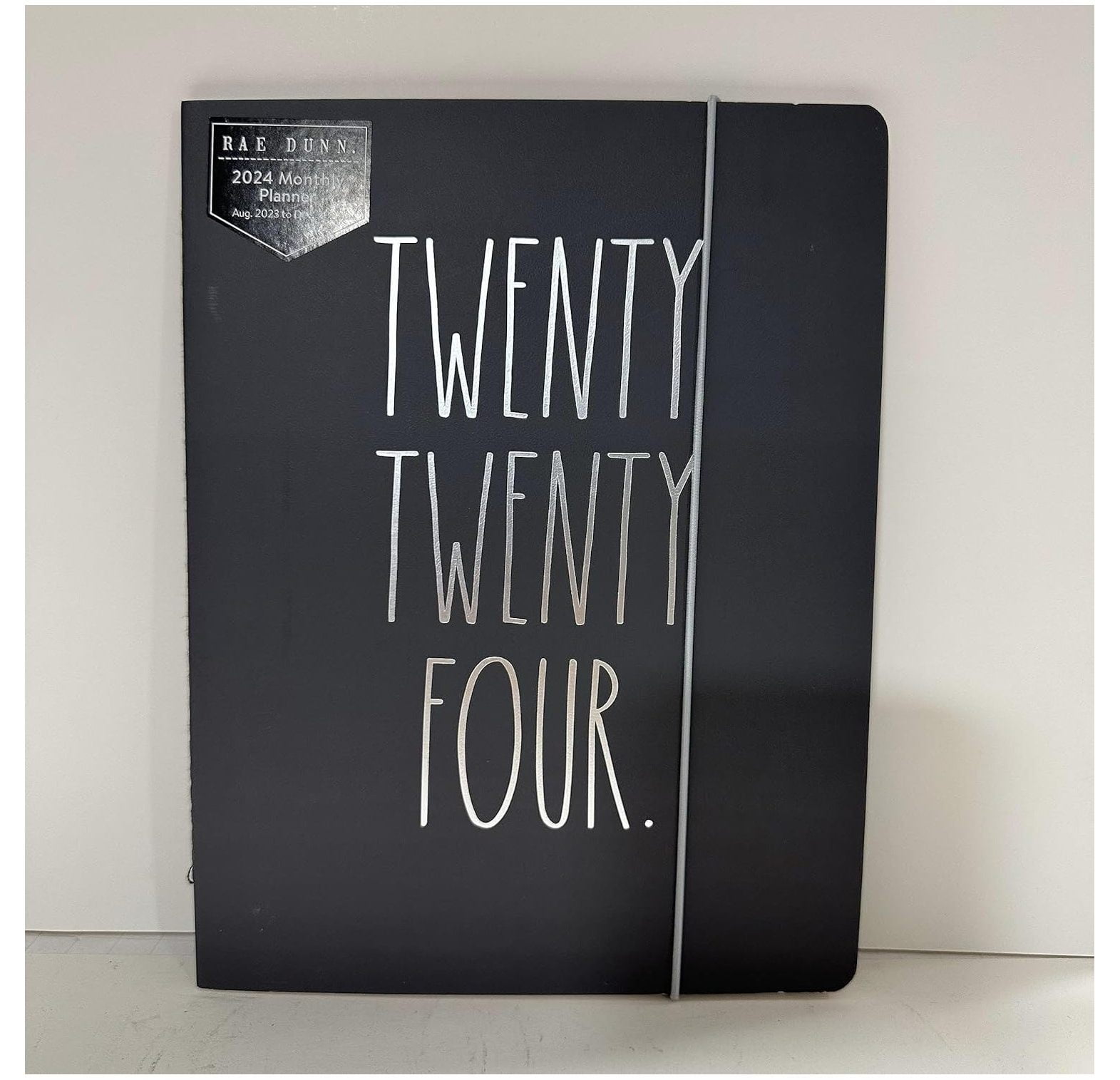 Rae Dunn TWENTY TWENTY FOUR 2025 Monthly Planner BLACK 17 Months