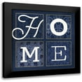 thumbnail image 1 of Rae, Marla 12x12 Black Modern Framed Museum Art Print Titled - HOME Squared, 1 of 5