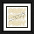 thumbnail image 1 of Rae, Marla 12x12 Black Ornate Wood Framed with Double Matting Museum Art Print Titled - Pray About Everything, 1 of 4
