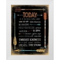 thumbnail image 1 of Rae, Marla 12x14 White Modern Wood Framed Museum Art Print Titled - Today is a Brand New Day, 1 of 4