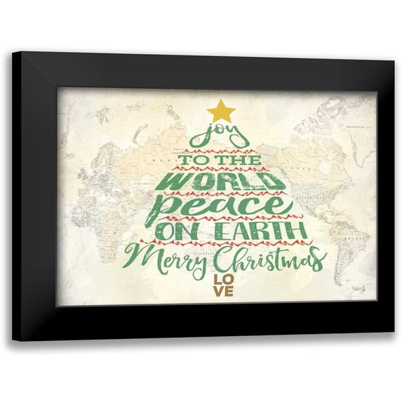 Rae, Marla 14x11 Black Modern Framed Museum Art Print Titled - Joy to the World