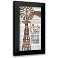 thumbnail image 1 of Rae, Marla 14x24 Black Modern Framed Museum Art Print Titled - Family Circle Windmill, 1 of 5