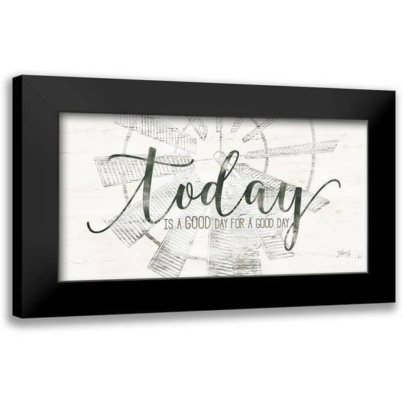 Rae, Marla 14x9 Black Modern Framed Museum Art Print Titled - Good Day Windmill