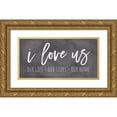 thumbnail image 1 of Rae, Marla 14x9 Gold Ornate Wood Framed with Double Matting Museum Art Print Titled - Our Life - I Love Us II, 1 of 4