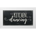 thumbnail image 1 of Rae, Marla 14x9 White Modern Wood Framed Museum Art Print Titled - The Kitchen is for Dancing, 1 of 4