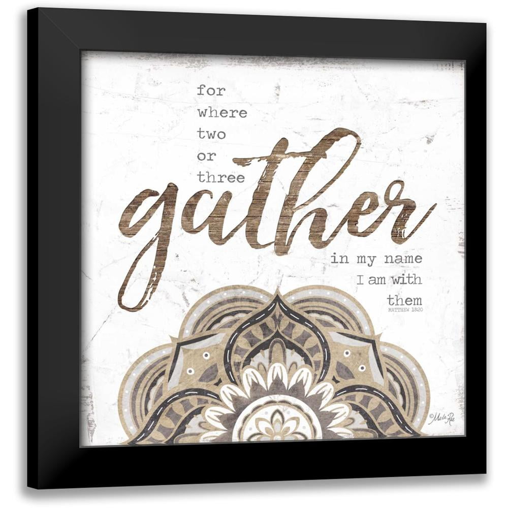 I Am Firmly Planted By Marla Rae - Mirror Framed Print Wall Art - Beige