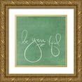 thumbnail image 1 of Rae, Marla 15x15 Gold Ornate Wood Framed with Double Matting Museum Art Print Titled - Be You tiful, 1 of 4