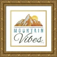 thumbnail image 1 of Rae, Marla 15x15 Gold Ornate Wood Framed with Double Matting Museum Art Print Titled - Mountain Vibes, 1 of 4