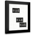 thumbnail image 1 of Rae, Marla 15x18 Black Modern Framed Museum Art Print Titled - Bae Bae Bae, 1 of 5