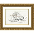 thumbnail image 1 of Rae, Marla 18x13 Gold Ornate Wood Framed with Double Matting Museum Art Print Titled - Do Good Work Barn, 1 of 4