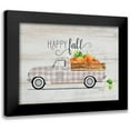 thumbnail image 1 of Rae, Marla 18x15 Black Modern Framed Museum Art Print Titled - Happy Fall Vintage Truck, 1 of 5