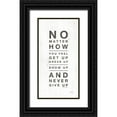 thumbnail image 1 of Rae, Marla 18x32 Black Ornate Wood Framed with Double Matting Museum Art Print Titled - No Matter How You Feel, 1 of 4