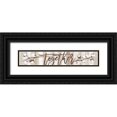 thumbnail image 1 of Rae, Marla 18x6 Black Ornate Wood Framed with Double Matting Museum Art Print Titled - Cotton Stems - Together, 1 of 4