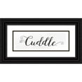 thumbnail image 1 of Rae, Marla 18x9 Black Ornate Wood Framed with Double Matting Museum Art Print Titled - Lets Cuddle, 1 of 4