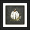 thumbnail image 1 of Rae, Marla 20x20 Black Ornate Wood Framed with Double Matting Museum Art Print Titled - White Pumpkin, 1 of 4