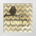 thumbnail image 1 of Rae, Marla 26x26 White Modern Wood Framed Museum Art Print Titled - Gonna Be Alright, 1 of 4