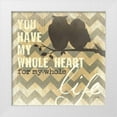 thumbnail image 1 of Rae, Marla 26x26 White Modern Wood Framed Museum Art Print Titled - Whole Heart, 1 of 4