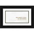 thumbnail image 1 of Rae, Marla 32x18 Black Ornate Wood Framed with Double Matting Museum Art Print Titled - Nice People, 1 of 4