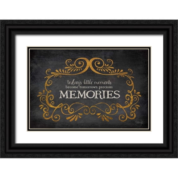 Rae, Marla 32x23 Black Ornate Wood Framed with Double Matting Museum Art Print Titled - Precious Memories