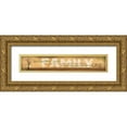 thumbnail image 1 of Rae, Marla 32x9 Gold Ornate Wood Framed with Double Matting Museum Art Print Titled - Family, 1 of 4