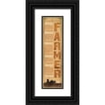 thumbnail image 1 of Rae, Marla 7x14 Black Ornate Wood Framed with Double Matting Museum Art Print Titled - Born to be a Farmer, 1 of 4